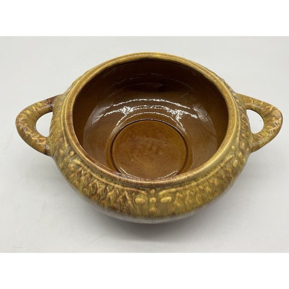 Marcia of California Pottery Vintage USA Drip Glazed Soup Tureen MCM Serveware - Picture 12 of 16